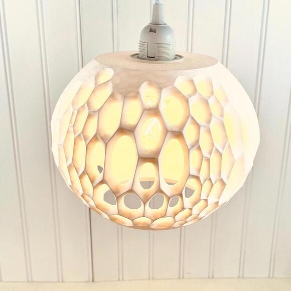 Organic Pendant Light, Virus Pendant Lamp, Geometric Hanging Lamp - Picture 7 of 10